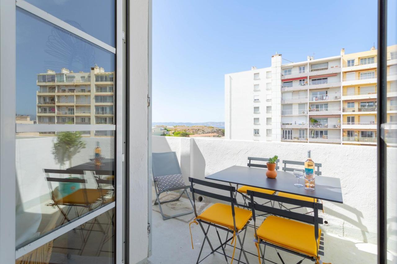 Maisonmars - Catalans Sur Mer - Appartement 1 Chambre - 4 Pers - Terrasse Vue Mer Clim Marsylia Zewnętrze zdjęcie